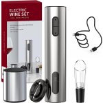 Kyaoayo - tire - bouchon lectrique 4 en 1 rechargeable ouvre - bouchon lectrique en acier inoxydable ...