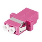 Lanberg fa - lcup - md41 - 0001 - vt adaptateur de fibres optiques lc violet et blanc
