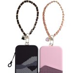Lanière de dragonne à main, femmes cuir et métal charme de téléphone, dragonnes de poignet sangle pour ... Lanière de dragonne à main, femmes cuir et métal charme de téléphone, dragonnes de poignet sangle pour ...