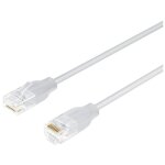 Lanview lightflex cat6 u / utp 3m, white, tpe, halogenfree c�ble de r�seau blanc u / utp (utp)