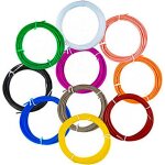 Lbgwp60 - lot de 10 filaments pour stylo 3d pcl - 1, 75 mm - avec modles colors - 22 motifs colors ...