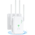 Lbgwp60 - 2025 nouveau repeteur wifi puissant, amplificateur wifi 4 antennes, 2 ports lan, r�p�teur wifi ...