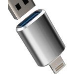 Lbgwp60 - adaptateur lightning vers usb pour iphone 14 13 12 11 pro pour apple cble otg connexion clavier ...