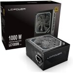 Lbgwp60 - alimentation pc 1000w atx v2. 31, super silencieux entirement modulaire, certifi 80 plus ...