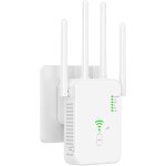 Lbgwp60 - amplificateur wlan, rpteur wifi 1200 mbit / s avec technologie a 4 antennes couverture wifi ...