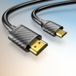 Lbgwp60 - cble micro hdmi vers hdmi 4k 60 hz, cordon adaptateur microhdmi pour raspberry pi 5 4, appareil ...