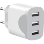 Lbgwp60 - chargeurs usb, adaptateur chargeur usb 3 ports pour iphone 16 15 14 13 12 11 pro se xs xr 8 ...