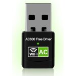 Lbgwp60 - cl wifi internet usb pour pc, double bande 2. 4 / 5ghz 600mbps adaptateur rseau sans fil, ...