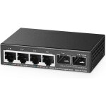 Lbgwp60 - commutateur 2. 5g 4 ports avec sfp 2x10g, ports ethernet 4x2. 5 gigabit, taille ultra - mini, ...