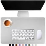 Lbgwp60 - grismousepad grand tapis de souris 80x40 cmtapis tapis de bureau xxl tapis ordinateur deco ...