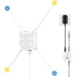 Lbgwp60 - repeteur wifi exterieur puissant avec antenne wifi longue porte(amlioration de l'etanchit) ...