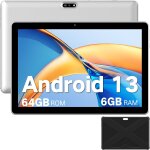 Lbgwp60 - tablette avec etui, tablette 10 pouces android 13, tablette 2024, 6 go de ram + 64 go de rom, ...