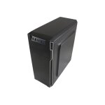 Lc power classic 7038b - tour - atx - pas d'alimentation - noir, noir aluminium brossé - usb / audio Lc power classic 7038b - tour - atx - pas d'alimentation - noir, noir aluminium brossé - usb / audio