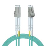 Lc to lc fiber patch cable multimode, 10gb om3 fiber optic cable, duplex 50 / 125m fiber optic internet ...