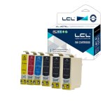 Lcl(tm) t0715 t0711 t0712 t0713 t0714 (6 - pack, 3noir / cyan / magenta / jaune) cartouches d'encre compatible ...