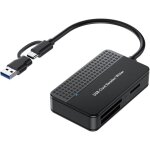 Lecteur 4 - en - 1, lecteur de carte tf sd ms adaptateur multi - carte externe pour ordinateur camra ...