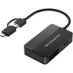 Lecteur 4 - en - 1, lecteur de carte tf sd ms adaptateur multi - carte externe pour ordinateur camra ...