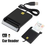 Lecteur de carte intelligent usb, opration stable, simplicit d'image pour dnie iko cac ic id epicard ...