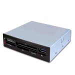 Lecteur de cartes memoires 3. 5'' + 1 port usb v3. 0 connectland