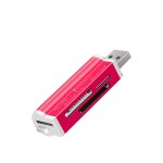 Lecteur de carte mémoire tout en un coloré, pour memory stick pro duo micro sd, lecteur de carte flash ... Lecteur de carte mémoire tout en un coloré, pour memory stick pro duo micro sd, lecteur de carte flash ...