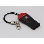 Lecteur de carte m�moire flash m2 micro sd mini usb