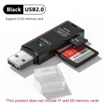 Lecteur de carte mémoire micro sd tf usb 3. 0, 2 en 1, haute vitesse, multi - cartes, adaptateur ampa ... Lecteur de carte mémoire micro sd tf usb 3. 0, 2 en 1, haute vitesse, multi - cartes, adaptateur ampa ...