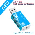 Lecteur de carte mémoire multi usb 2. 0 tout en 1, adaptateur pour micro sd sdhc tf m2 mmc ms pro duo ... Lecteur de carte mémoire multi usb 2. 0 tout en 1, adaptateur pour micro sd sdhc tf m2 mmc ms pro duo ...