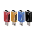 Lecteur de cartes mémoire multi usb 2. 0, tout - en - 1, pour micro sd sdhc tf m2 mmc ms pro duo Lecteur de cartes mémoire multi usb 2. 0, tout - en - 1, pour micro sd sdhc tf m2 mmc ms pro duo