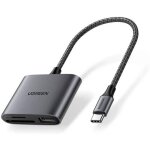 Lecteur de carte m�moire - ugreen - type c - usb 2. 0 - compatible sd jusqu'� 2to - transfert usb 3. ...