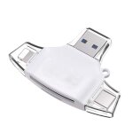 Lecteur de carte mmoire usb 2. 0 otg 4 en 1, adaptateur universel micro usb tf, lecteur de carte sd ...
