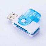 Lecteur de carte mémoire usb 4 en 1, usb 2. 0 vers sd micro sd tf ms m2, adaptateur de carte pour ordinateur, ... Lecteur de carte mémoire usb 4 en 1, usb 2. 0 vers sd micro sd tf ms m2, adaptateur de carte pour ordinateur, ...