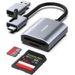Lecteur de carte mmoire, usb c / usb 3. 0 lecteur de carte sd / micro sd mmoire, compatible pour macbook ...