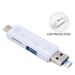 Lecteur de carte multifonction 5 - en - 1 noir de stockage externe commandé pour memory stick type - ... Lecteur de carte multifonction 5 - en - 1 noir de stockage externe commandé pour memory stick type - ...
