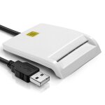 Lecteur de cartes tout - en - un pour cartes � puce emv, compatible usb, prend en charge plusieurs cartes ...