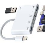 Lecteur carte sd 5 - en - 1 pour iphone / pc / ipad - adaptateur memory stick pro duo pour cartes sd ... Lecteur carte sd 5 - en - 1 pour iphone / pc / ipad - adaptateur memory stick pro duo pour cartes sd ...