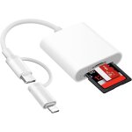 Lecteur carte sd pour iphone ipad, usb c & lightning, adaptateur micro sd / sd, lecteurs mmoire externes ...