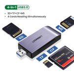 Lecteur de cartes sd micro sd tf cf ms compact flash, adaptateur pour ordinateur portable, accessoires ...