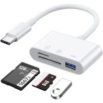 Lecteur de cartes sd / micro sd / usb3. 0, usb - c vers micro sd sd sdxc sdhc usb3. 0 otg adaptateur ...