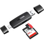 Lecteur carte sd usb c et a 3. 0 adaptateur micro 5gbps super vitesse compatible avec iphone 16 plus ... Lecteur carte sd usb c et a 3. 0 adaptateur micro 5gbps super vitesse compatible avec iphone 16 plus ...