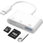 Lecteur de carte sd usb c [3 en 1] lecteur de carte sd usb c, lecteur de carte mmoire, adaptateur sd ...