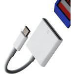 Lecteur de carte sd usb c adaptateur pour iphone 16 15 pour ipad pro pour apple macbook compatible avec ... Lecteur de carte sd usb c adaptateur pour iphone 16 15 pour ipad pro pour apple macbook compatible avec ...