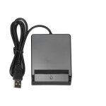 Lecteur de carte sim usb common access smart chip card reader compatible avec windows / linux