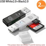 Lecteur de cartes usb 2. 0 multifonctionnel 2 en 1, lecteur de cartes mémoire micro sd tf, adaptateur ... Lecteur de cartes usb 2. 0 multifonctionnel 2 en 1, lecteur de cartes mémoire micro sd tf, adaptateur ...