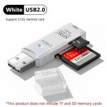 Lecteur de cartes usb 2. 0 multifonctionnel 2 en 1, lecteur de cartes mémoire micro sd tf, adaptateur ... Lecteur de cartes usb 2. 0 multifonctionnel 2 en 1, lecteur de cartes mémoire micro sd tf, adaptateur ...