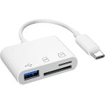 Lecteur de carte usb - c vers sd, lecteur de carte micro sd tf de type c, adaptateur de lecteur de carte ...