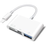 Lecteur de carte xd, lecteur de carte sd microsd xd 3 en 1 avec usb - c, lightning, usb a - compatible ... Lecteur de carte xd, lecteur de carte sd microsd xd 3 en 1 avec usb - c, lightning, usb a - compatible ...