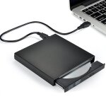 Lecteur cd dvd externe, usb 2. 0 slim portable lecteur cd - rw externe lecteur graveur dvd - rw pour ...