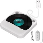 Lecteur cd portable avec port usb, port aux, contrleur supplmentaire, lecteur cd usb universel pour ...