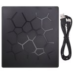 Lecteur dvd externe type c usb3. 0 6 en 1 enregistreur dvd ultra mince pour cd dvd pour ordinateur de ...