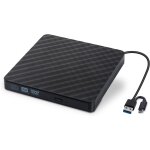 Lecteur dvd externe graveur dvd cd usb 3. 0 ultra slim portable - auelek graveur lecteur externe drive ...